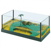 Стъклен аквариум за костенурки HAITI 40  41,5х21,5х16см.